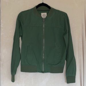 SO Olive Bomber Jacket